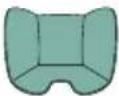 CHICCO Seety i-Size - 40-80 cm (Máx 13 kg) Universal retida com o cinto e sentido contrário de marcha instalação com o cinto de 3 pontos do veículo (veja as ilustrações do número 16 ao 26) - 1
