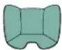 CHICCO Seety i-Size - • Installeren zonder de basis - 2