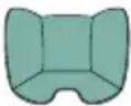CHICCO Seety i-Size - 40-80 см (Макс. 13 кг) Універсальний ремінь проти напрямку руху (Universal Belted): установка з 3-точковими ременями автомобіля (див. ілюстрації з номерів 16 по 26) - 1