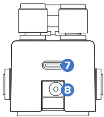 Valeton GP-5 - Bouton PARA (avec bouton Entrée) - 1