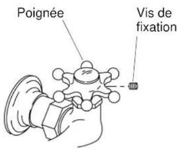 KOHLER Antique K-149-3 - Pour une installation sans savonnière: - 1