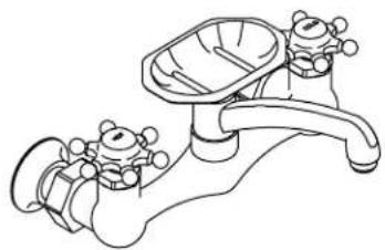 KOHLER Antique K-149-3 - Wall Mount Kitchen Faucets - 1