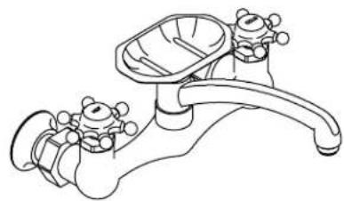 KOHLER Antique K-149-3 - Wall Mount Kitchen Faucets - 2
