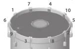 ROLAND V-Drums VAD516 - Utilisation de doubles pédales de grosses caisses - 4
