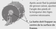 ROLAND V-Drums VAD516 - Fixation de la pédale de grosse caisse (KD-20). - 5