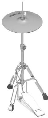 ROLAND V-Drums TD516 - Assemblage du charleston (VH-14D) - 1