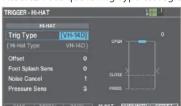 ROLAND V-Drums TD516 - Réglage du décalage - 1