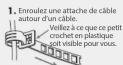 ROLAND V-Drums TD516 - Fixation des câbles - 3
