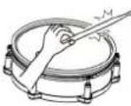 ROLAND V-Drums V51 - Crossstick横跨邊擊 - 1