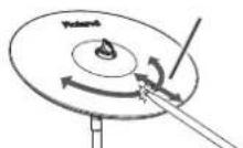 ROLAND V-Drums V51 - Bow shot 钉面敲擊 - 1