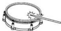 ROLAND V-Drums V51 - 較淺的rimshot - 1