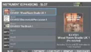 ROLAND V-Drums V51 - 按下[F1](SLOT)键。 - 1