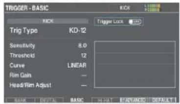 ROLAND V-Drums V51 - 按下[F3]（BASIC）键。 - 1