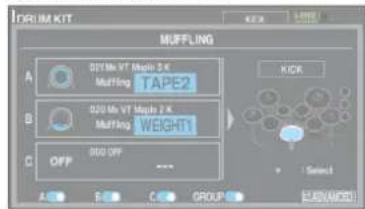 ROLAND V-Drums V51 - 靜音 (mute) 設定 - 1