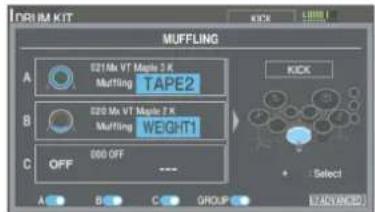 ROLAND V-Drums V51 - 在 KITEDIT畫面中(p.25)，按下[F5](OTHERS)鍵。將出現KITOTHERS畫面。 - 1