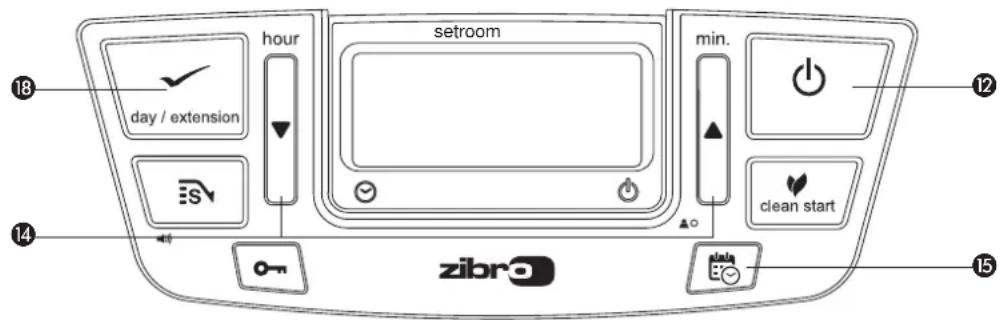 Toyotomi Zibro LC 135 - D WEEKLY TIMER - 3