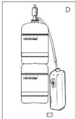 Toyotomi Zibro LC 135 - B LLENAR DE COMBUSTIBLE - 1