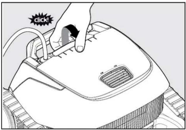 DOLPHIN Escape - Nettoyage après usage - désassemblage et nettoyage du boite à filet - 1
