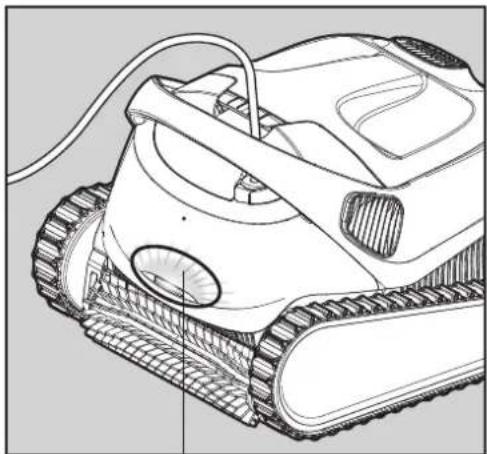 DOLPHIN POOLSTYLE 50i - Voyants lumineux du robot : uniquement pour les modèles concernés - 1