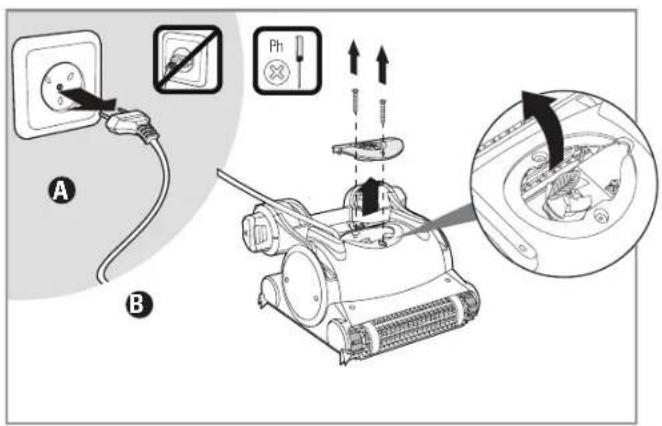 DOLPHIN Premier - Cleaning the impeller - 2