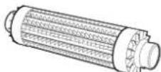 DOLPHIN Explorer E25 - PVC Brush - 1