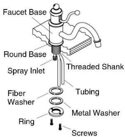 KOHLER Antique K-171 - For 3-hole Installations - 1