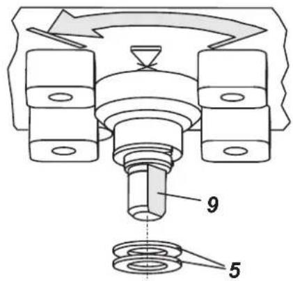 SCHNEIDER SRI990 - Монтаж на поворотных приводных механизмах - 3