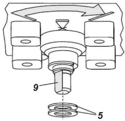 SCHNEIDER SRI990 - Монтаж на поворотных приводных механизмах - 2