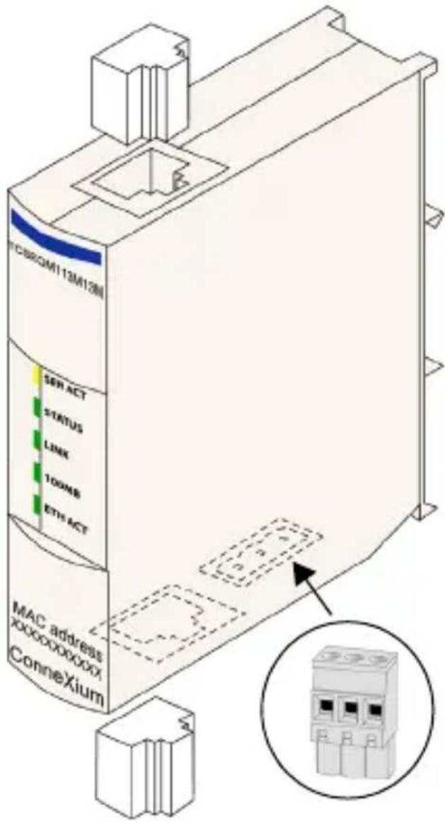 SCHNEIDER TeSys Ultra TCSEQM113M13M - Configuration : Connexions - 1