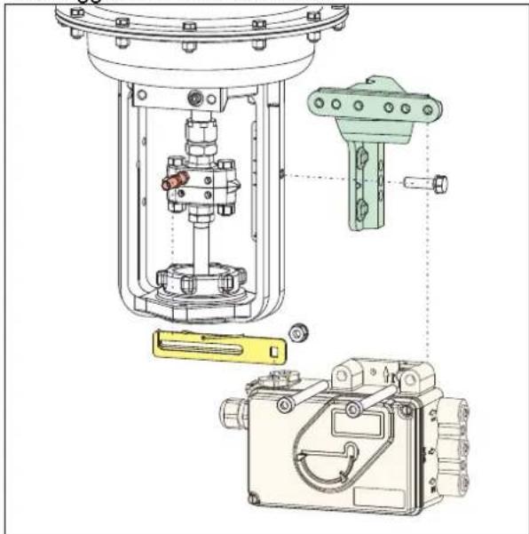 SCHNEIDER SRD991 - MONTAGGIO SU ATTUATORI ROTATIVI - 1