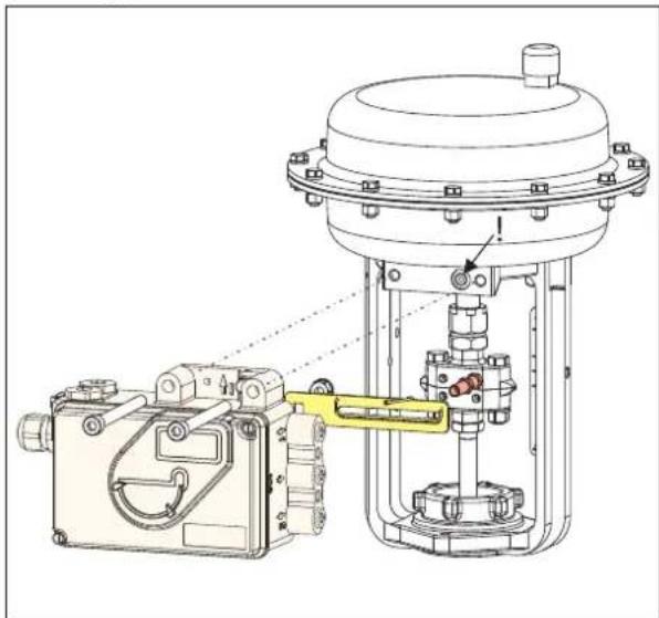 SCHNEIDER SRD991 - MONTAGGIO SULL'ATTUATORE - 2