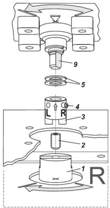 SCHNEIDER SRD991 - MOUNTING TO ROTARY ACTUATORS - 4