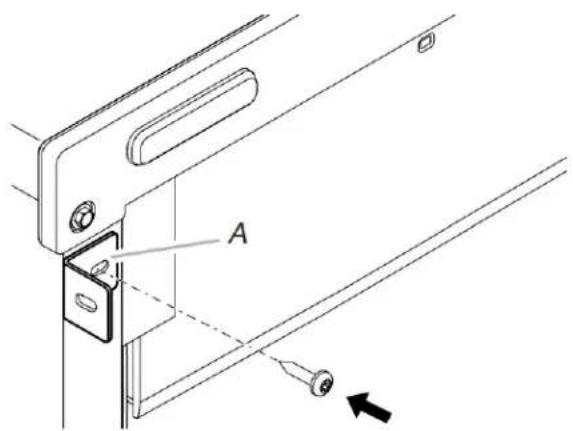 KITCHENAID KUID518SPS - Option 1- sans espaceur du côté charnière - 1