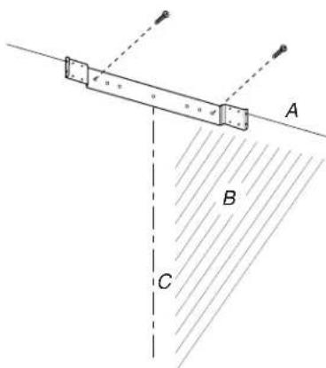 KITCHENAID KVWC730SJP - Vent Cover Bracket Installation - 1
