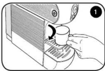ILLY Easy - Utilização das chávenas - 1