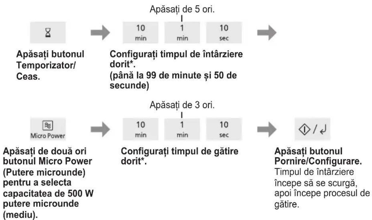 PANASONIC NN-SM22QB - Pornire cu întârziere - 1