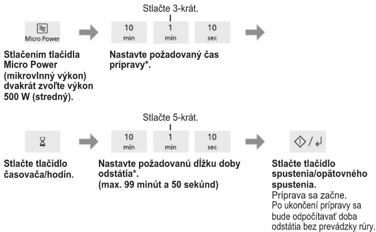 PANASONIC NN-SM22QB - Doba odstátia - 1
