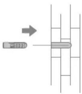 SABA CI6060PY23WH - Fixation de la chaîne de sécurité et du crochet - 1
