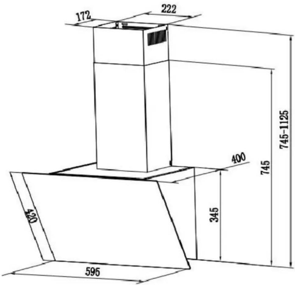 SABA HD600 INC60B/23A - Specifications - 1
