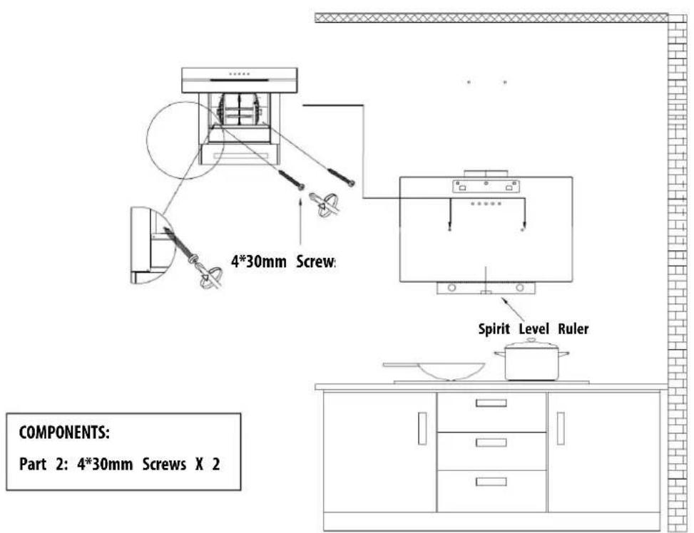 SABA HD600 INC60B/23A - Install the Hood (Extraction) : - 9
