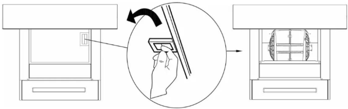 SABA HD600 INC60B/23A - Installer le filtre à charbon (Mode Recyclage): - 1