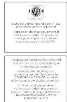 SABA AF6LNRSB - ENVIRONMENT FRIENDLY DISPOSAL - 2