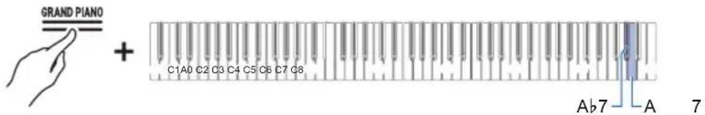 CASIO Celviano AP-S190 - Réglage du volume de la partie Lower - 1
