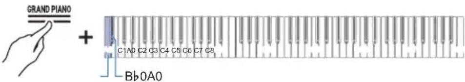 CASIO Celviano AP-S190 - Réglage du volume de la partie Upper1 - 1