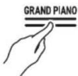 CASIO Celviano AP-S190 - ■Utilisation du bouton tactile pour selectionner une sonorité - 1