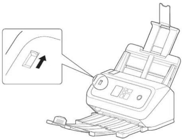 CANON imageFORMULA DR-C340 - Lors de l'utilisation d'une pochette pour scan de passeports - 1