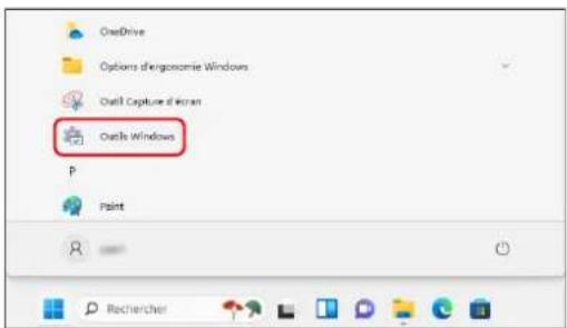 CANON imageFORMULA DR-C340 - Cliquez sur [Outils Windows]. - 1