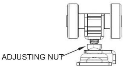 Vevor YMXT-XC40-4B - Install Bottom Guide: Slide both doors to side jamb. Place guide between doors and position to plumb, fasten to floor with screws. - 4