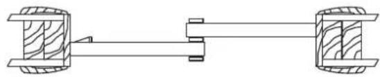 Vevor YMXT-XC40-4B - SLIDING DOOR HARDWARE - 2