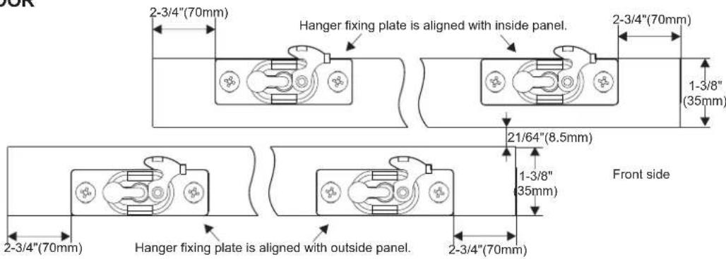 Vevor YMXT-XC40-4B - SLIDING DOOR HARDWARE - 9